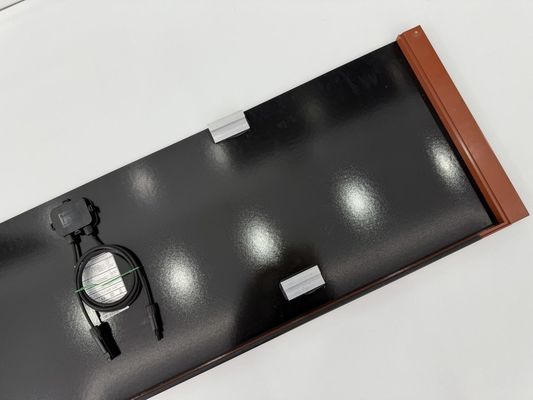 Panneau solaire BIPV de 120 W pour bâtiment Voltage de fonctionnement optimal de 9,62 V et Coefficient de température de puissance maximal de -0,26%