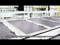 Panneau de toit solaire à énergie solaire de hangar agricole avec courant de fonctionnement optimal 13.13A