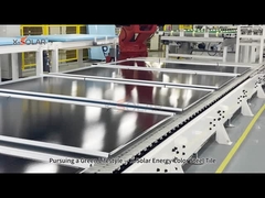 Modules solaires BIPV en acier inoxydable de 520 watts Panneaux de toiture photovoltaïques intégrés