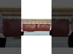 BIPV Tentes à bardeaux à énergie solaire Voltage de fonctionnement optimal 9,62V Pour la construction