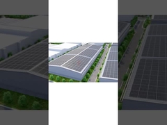 Modules solaires BIPV pour la maison écologique 520W Carreaux solaires photovoltaïques en acier de couleur