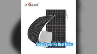 Kit Solaire Flexible Sans Pénétration Toit Puissance 560W